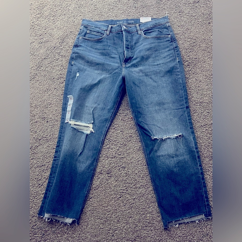 Old Navy SKY-HI Straight Ankle Jeans 16